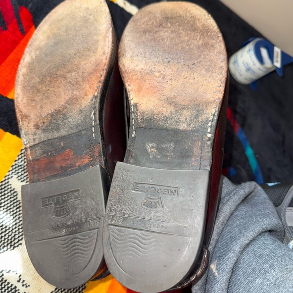 Johnston & Murphy Burgundy Leather Loafers - Picture 4 of 5